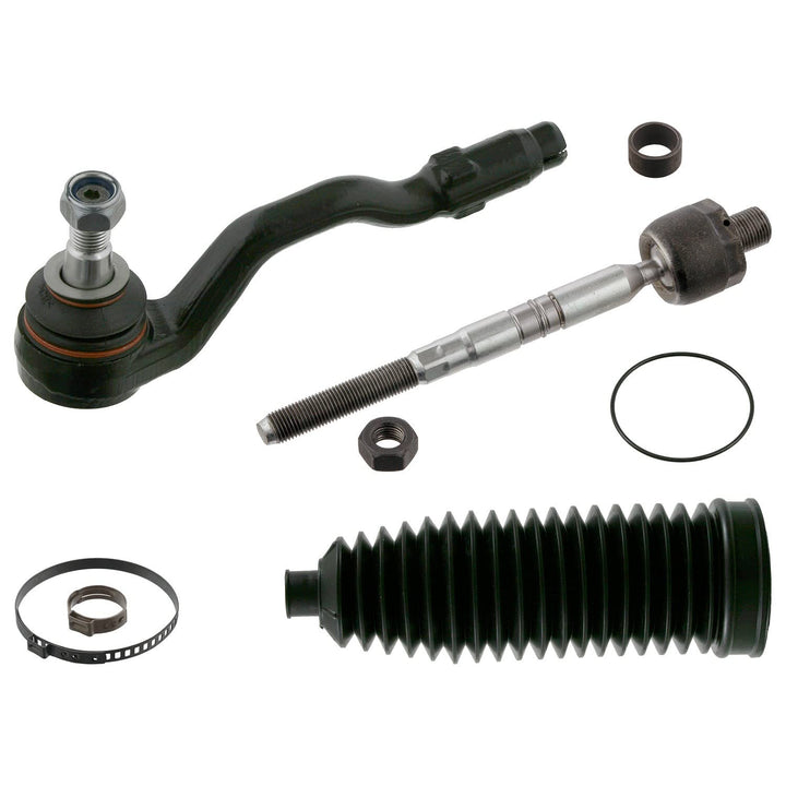 febi bilstein 40552 Spurstange mit Endstück, Manschette und Anbaumaterial , 1 Stück