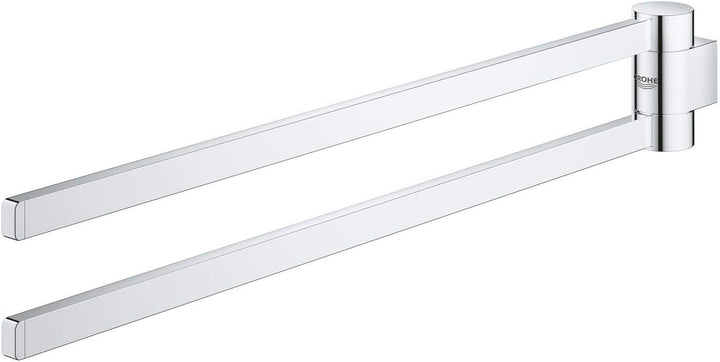 Grohe 41063000 Selection | Accessoires-Wannengriff | supersteel | 41064DC0 Chrom Handtuchhalter, sch