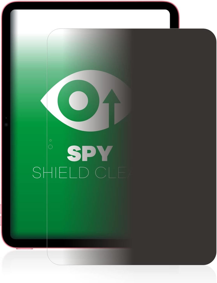 upscreen Anti-Spy Blickschutzfolie für Apple iPad 10.9" 2022 (Hochformat) Privacy Screen Displayschu