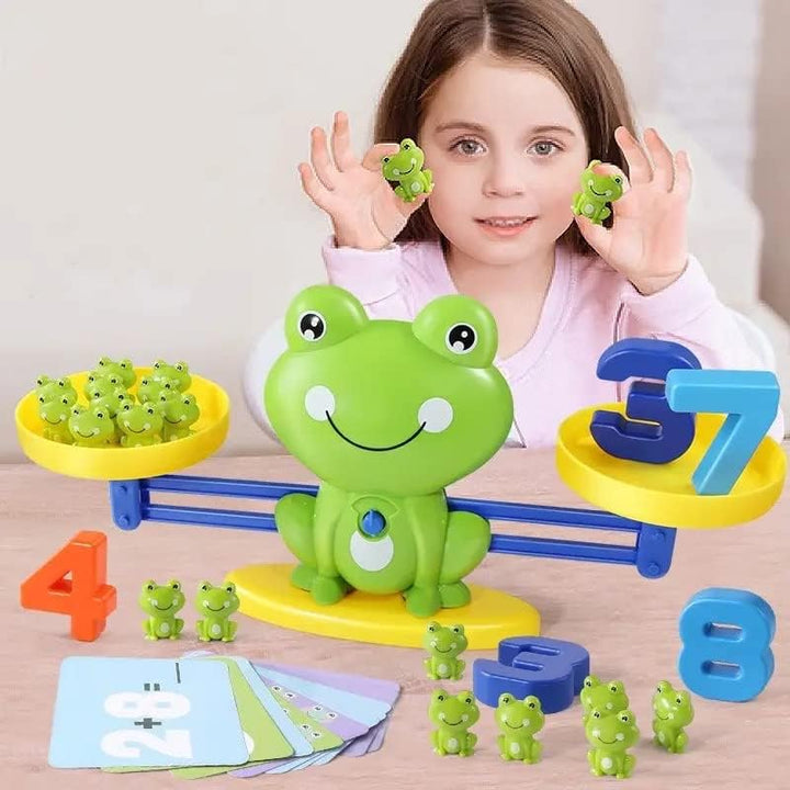 Montessori Mathematik-Spielzeug, Mathematik, Lernspielzeug, Math-Spielzeug, Frosch, Mathblock, Digit