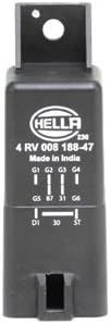 HELLA 4RV 008 188-471 Steuergerät, Glühzeit - 12V - Anschlussanzahl: 9 - nachglühfähig - Zylinderanz