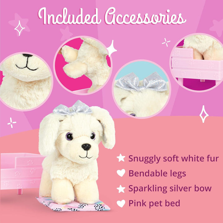 Glitter Girls - Zeke - 36 cm Puppen-Zubehör - Puppe Haustiere - Hund Plüsch Haustiere - Ausgestopfte