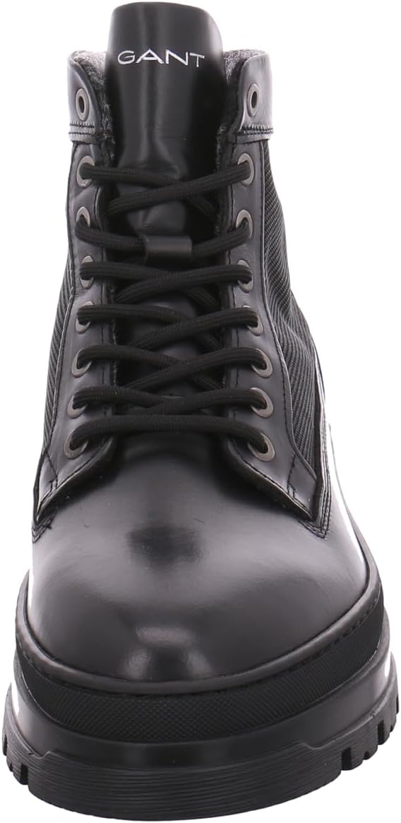 GANT Herren St Grip Halblange Stiefel, Schwarz