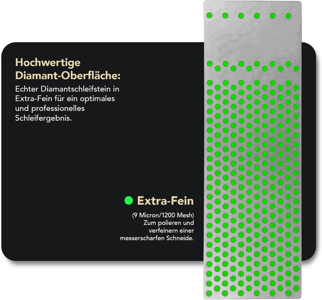 DMT 6-in. Machinist Diamond Whetstone in Plastic Box Extra-Fine Mechaniker Diamant-Schärfstein, Extr