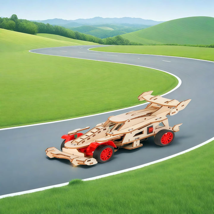 Experimente für Kinder ab 8, 9, 10, 11, 12, 13, 14 Jahren,Formel 1 Ferngesteuertes Auto Bausatz aus