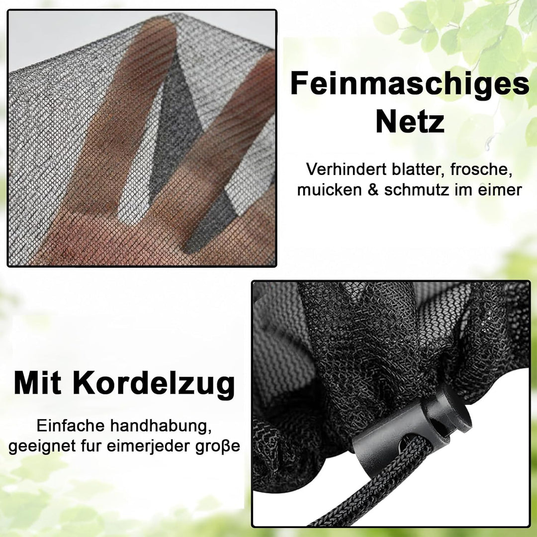 3 Stück Regentonnen Netz, 120 cm Verstellbare Regentonnennetz, Regentonne Abdeckung