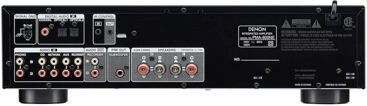 Denon PMA-600NE Vollverstärker mit 70W pro Kanal und Bluetooth, silber Silber Single, Silber Single