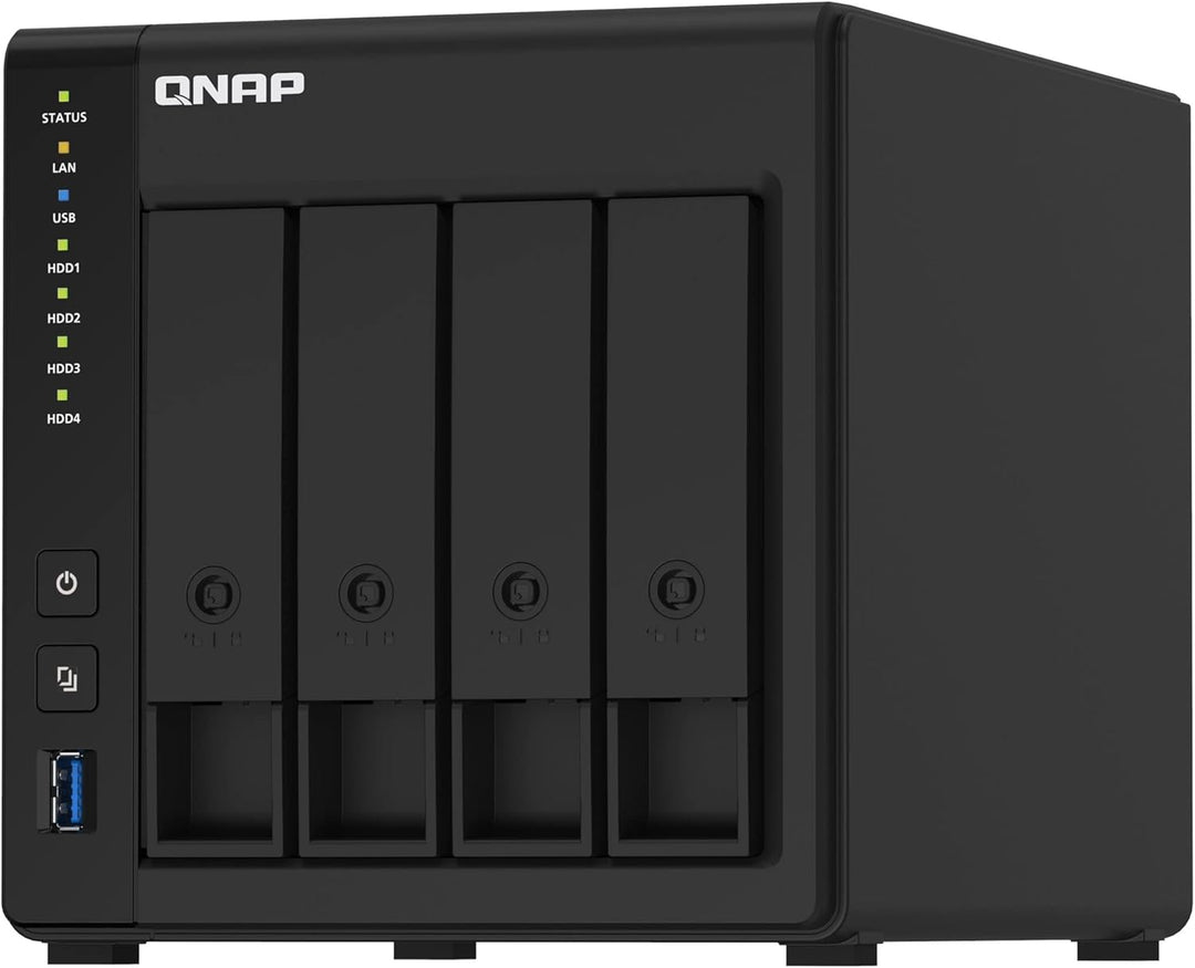 QNAP TS-451D2 NAS Tower Ethernet LAN Schwarz J4025