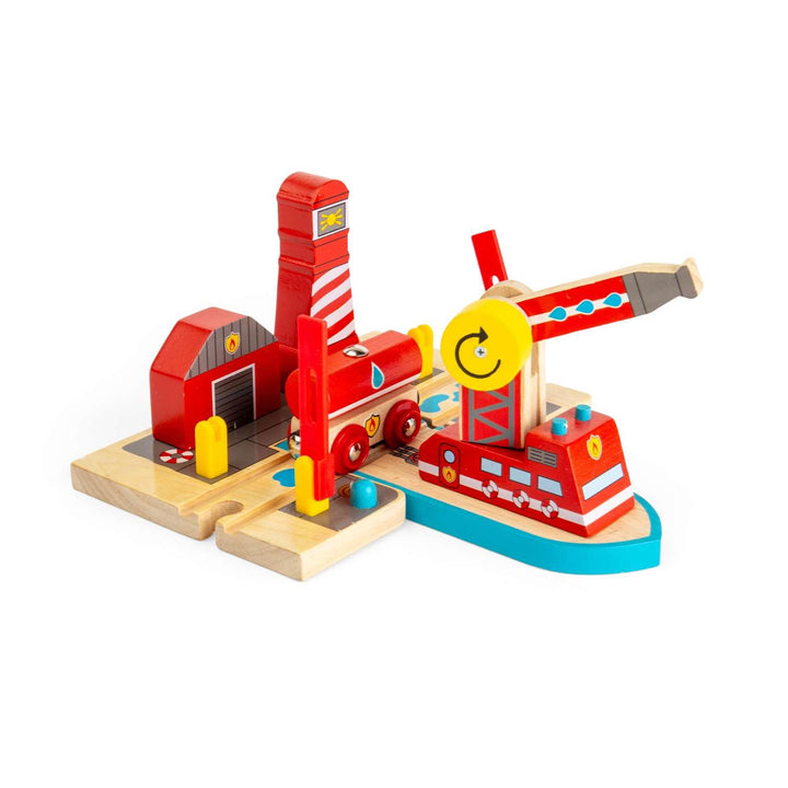 Bigjigs Rail Feuerwehrschiff