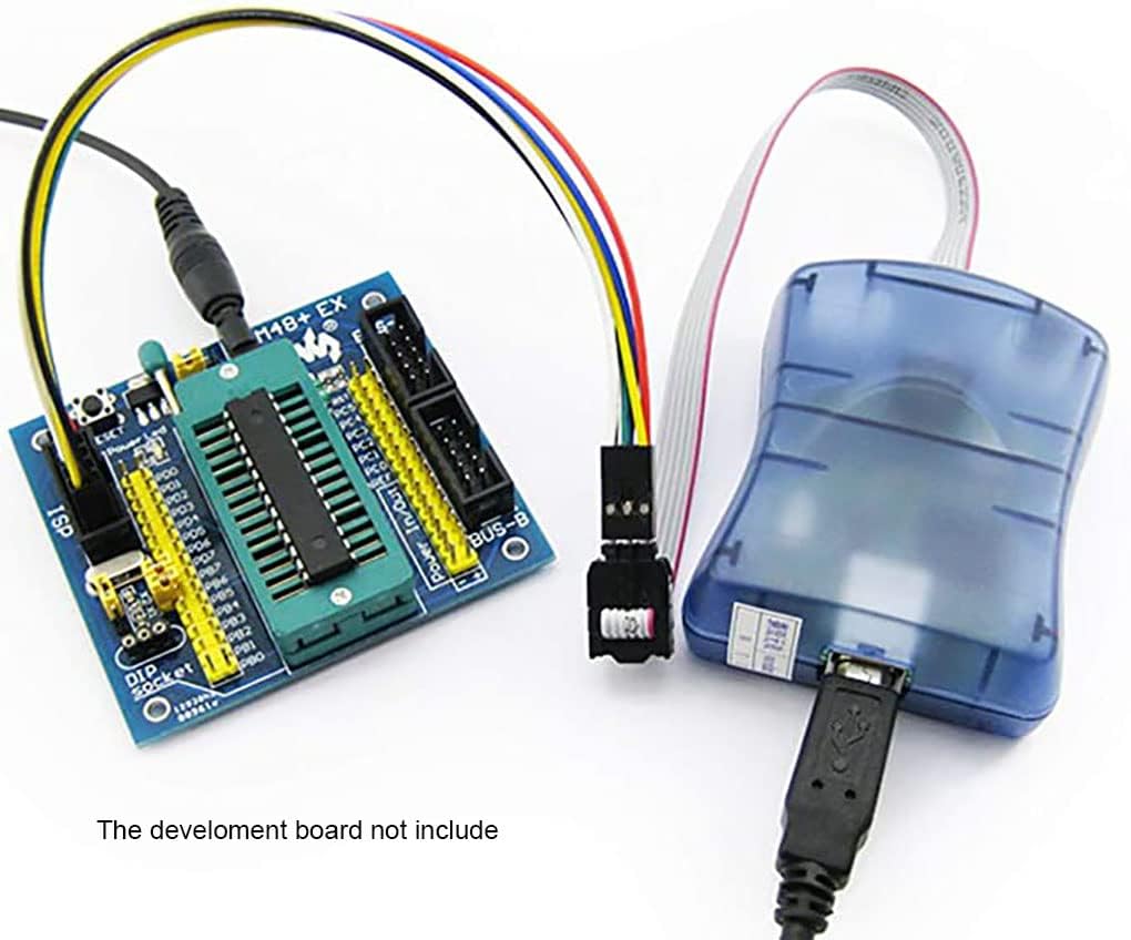 Waveshare Compatible Atmel at AVR ISP mk2 MKII ATMEL AVR Programmer USB AVRISP XPII In-System Progra
