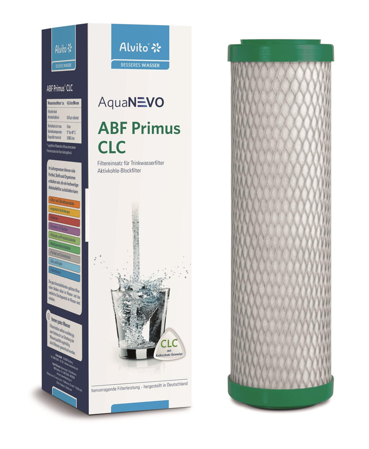 Alvito Filter Filterkartusche Aktivkohlefilter ABF Primus® Duplex® SD/CLC/EM/SD (gelb, blau, grün, r