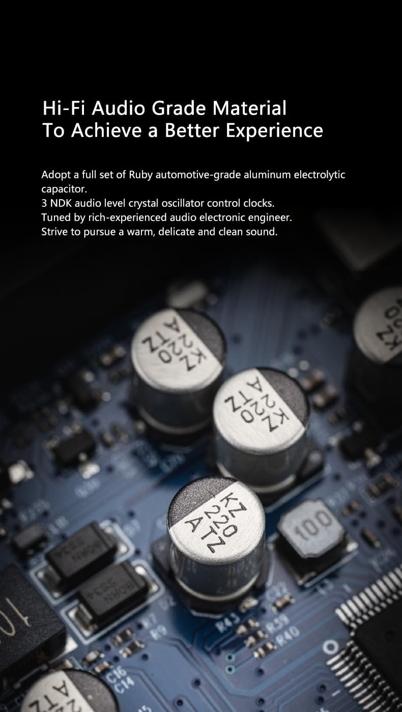 MOONDROP Disdream 2 Ultra tragbarer CD-Player Dual Dac 4.4 symmetrischer Ausgang