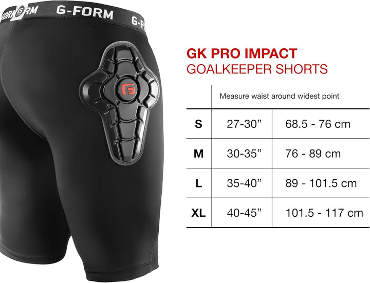 G-Form Impact Liner Torwarthose Herren L Schwarz, L Schwarz