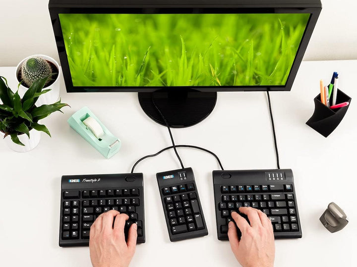 Kinesis Freestyle2 Tastatur (US-Tastenlayout QWERTY) Single, Single
