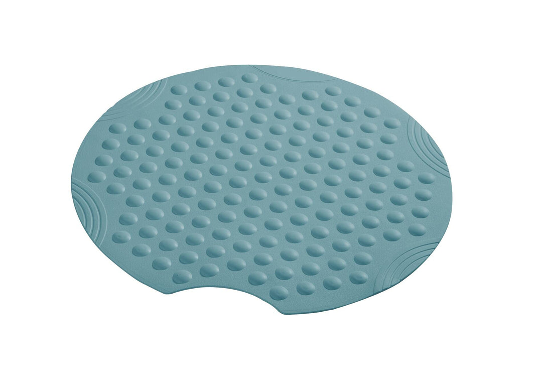 RIDDER Duscheinlage Tecno Petrolblau Ø 55 cm Petrol Blau, Petrol Blau