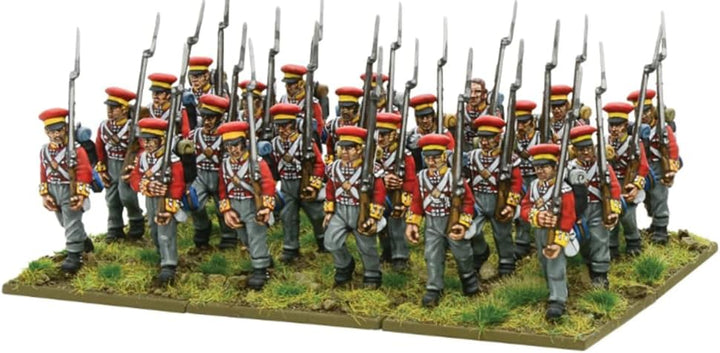 Warlord Games 301510002 Waterloo Second Edition Starter-Set Zubehör, unlackiert