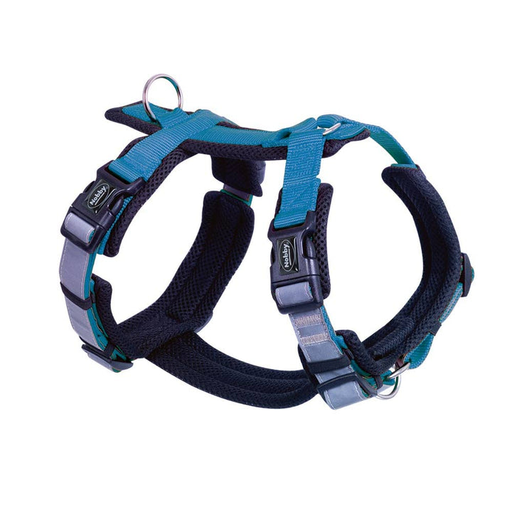 Nobby Geschirr DAILY WALK COMFORT, hellblau, S: Brust: 30-36 cm, Bauch: 46-56 cm, 1 Stück