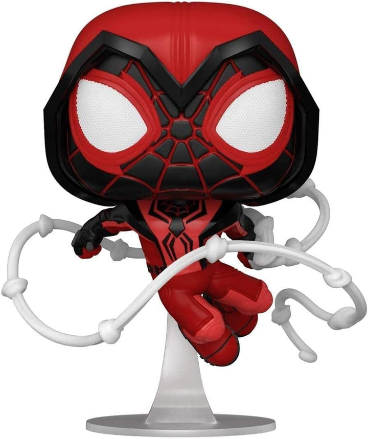 Funko Pop! Games: Miles Morales - Crimson Cowl Suit - Spider-Man - Miles Morales Game - Vinyl-Sammel
