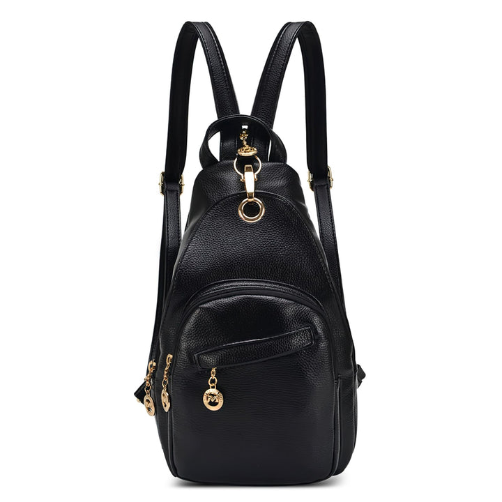 DIRRONA Damen Rucksack Beiläufig Kleine Brusttasche für Damen Multifunktionale Reise Wasserdicht Sch