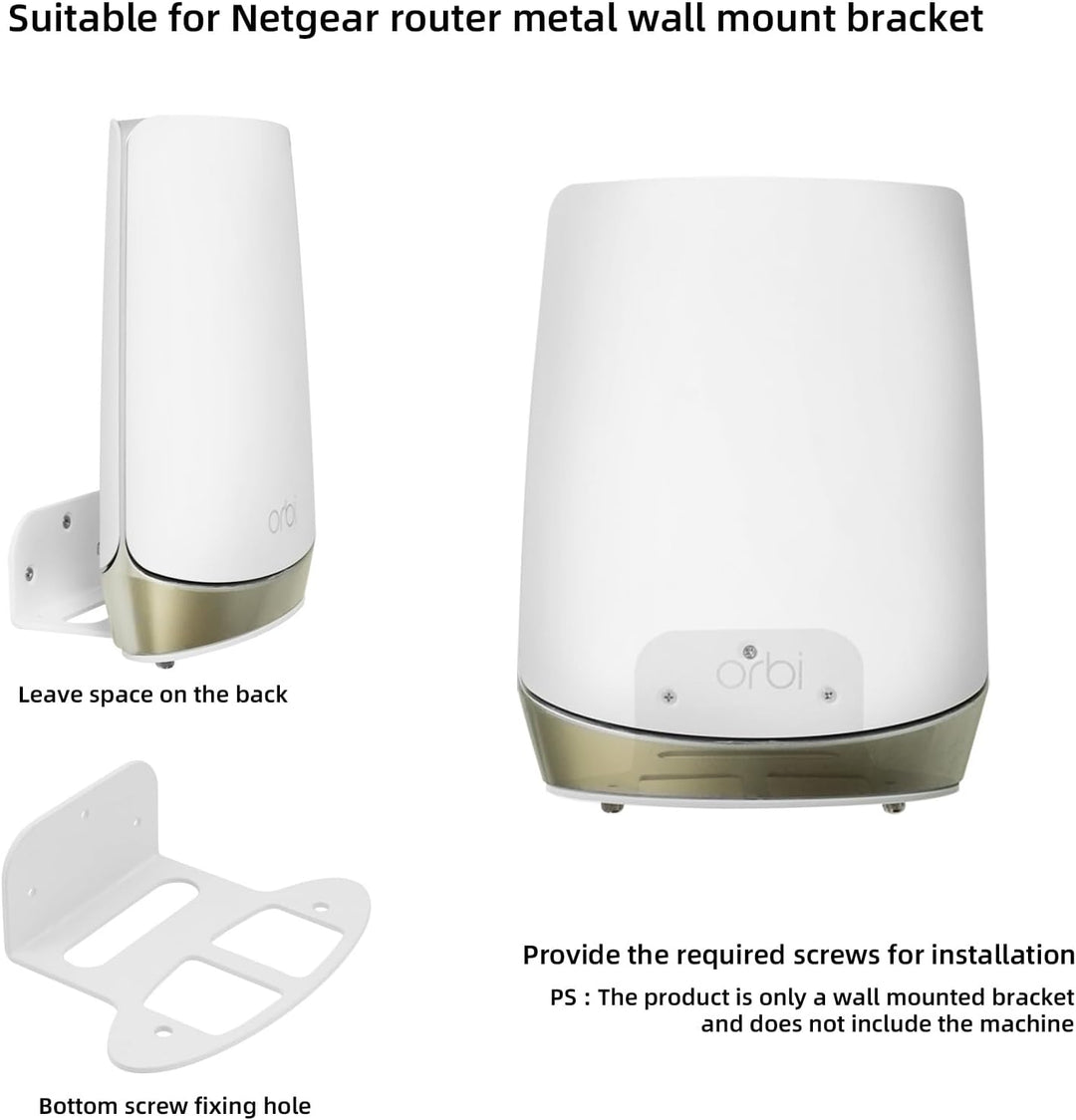 Wandhalterung für NETGEAR Orbi WiFi 6 Mesh WLAN System RBK852/RBK853/RBK750/RBK752/RBK753