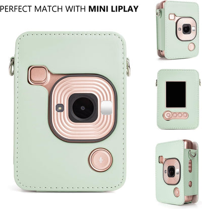 HIYQIN Mini LiPlay Tasche und Magnetische Bilderrahmen, Schutzhülle Kompatibel mit Fujifilm Instax L