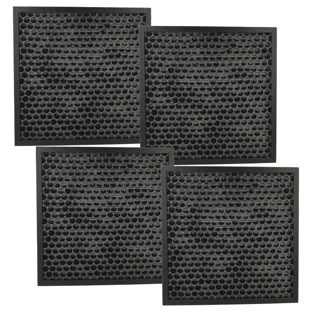 vhbw 4X Luftilter Ersatz für DeLonghi 5513710011 für Luftreiniger - Kombifilter HEPA + Aktivkohle