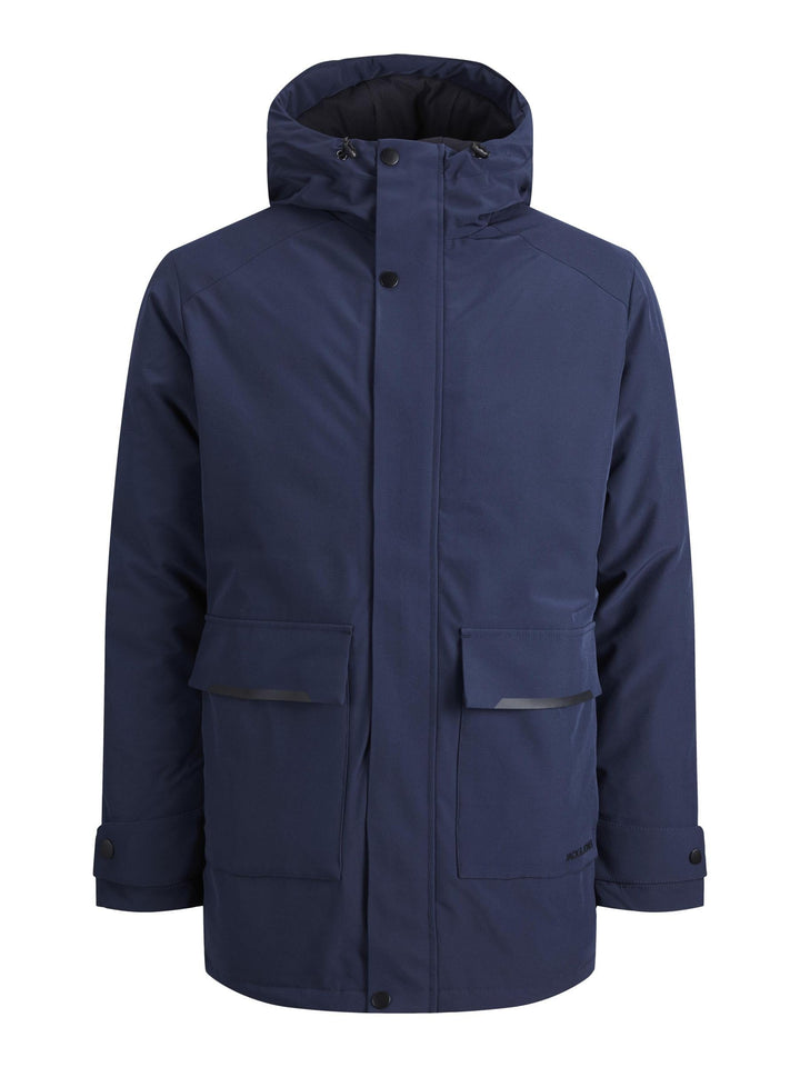 JACK & JONES Herren Jjetiko Parka Sn Jacke M Navy Blazer, M Navy Blazer