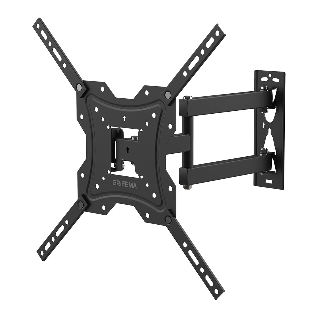 GRIFEMA TV Wandhalterung für 26-55 Zoll Bildschirme, Schwenkbare Neigbare und Ausziehbar TV Mount fü