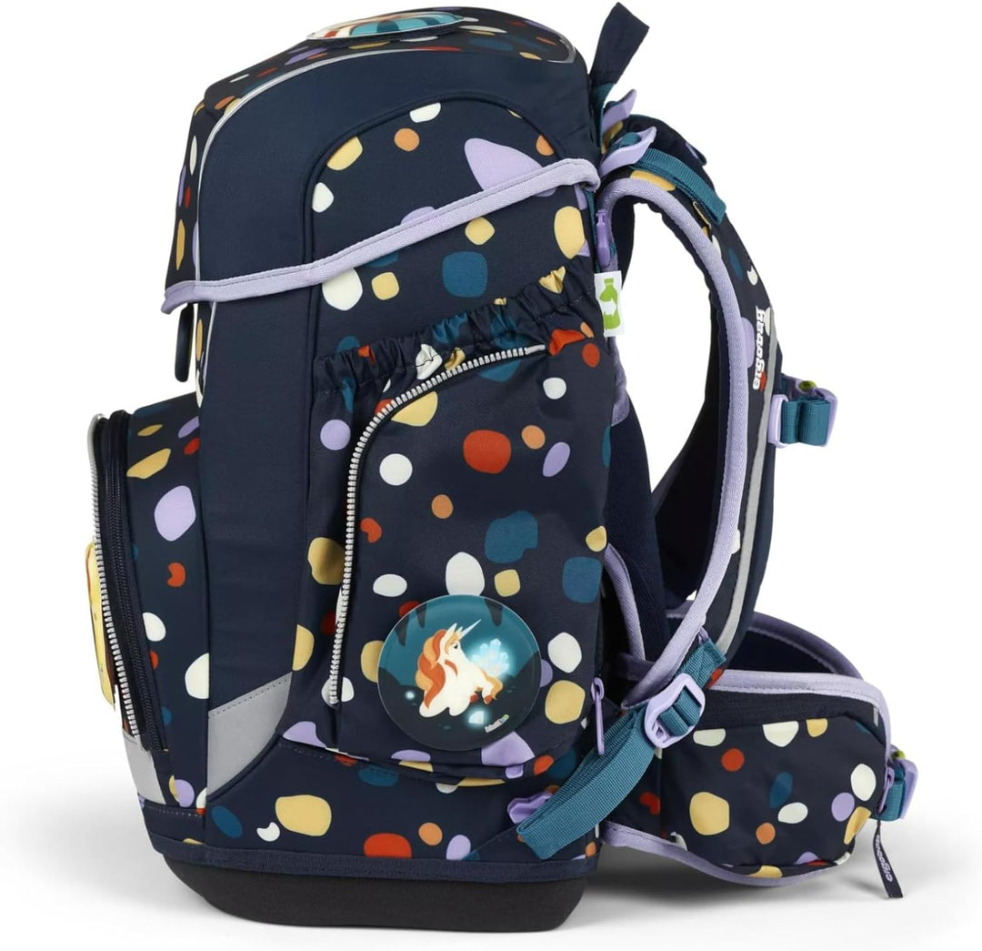 ergobag cubo Set ergonomischer Schulranzen, Vorgänger-Kollektion, klassisch 5-teilig 1. Klasse Grund