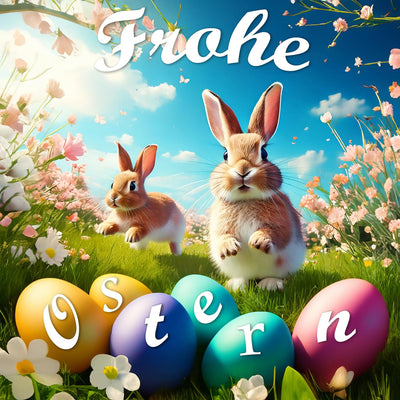 com-four® 3X Osterei zum Befüllen - Fülleier für Ostern - Osterei mit süssen Oster-Motiven - Osterde