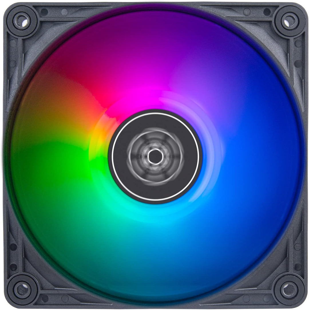 SilverStone Vista Performance PWM Lüfter, ARGB - 120 mm, Schwarz