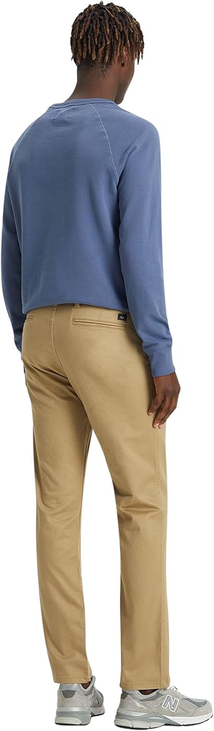Dockers Herren Alpha Original Khaki Slim Hose 28W / 32L New British Khaki, 28W / 32L New British Kha