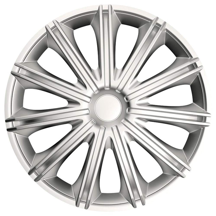 AUTO-STYLE Satz Radzierblenden Nero 17-Zoll Silber Silber 17-Zoll, Silber 17-Zoll