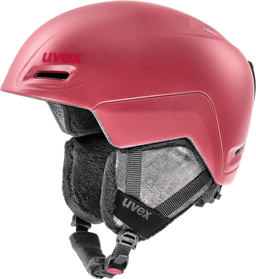 UVEX Skihelm Snowboardhelm UVEX JIMM Gr. 52-59 cm, Fuchsia mat 52-55 cm, 52-55 cm