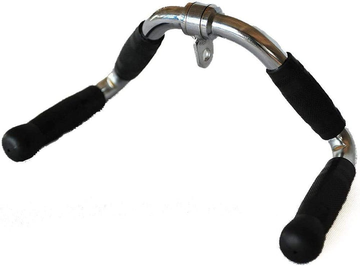 qibylift Lat Bar Cable Machine Attachment Curl Pulldown Bar Barbell Rotation Bar, Cable Attachment B