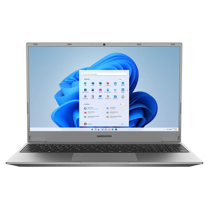MEDION E16402 40,7 cm (16,1 Zoll) Full HD Notebook (Intel Core i3-1115G4 Prozessor, 8 GB DDR4 RAM, 5