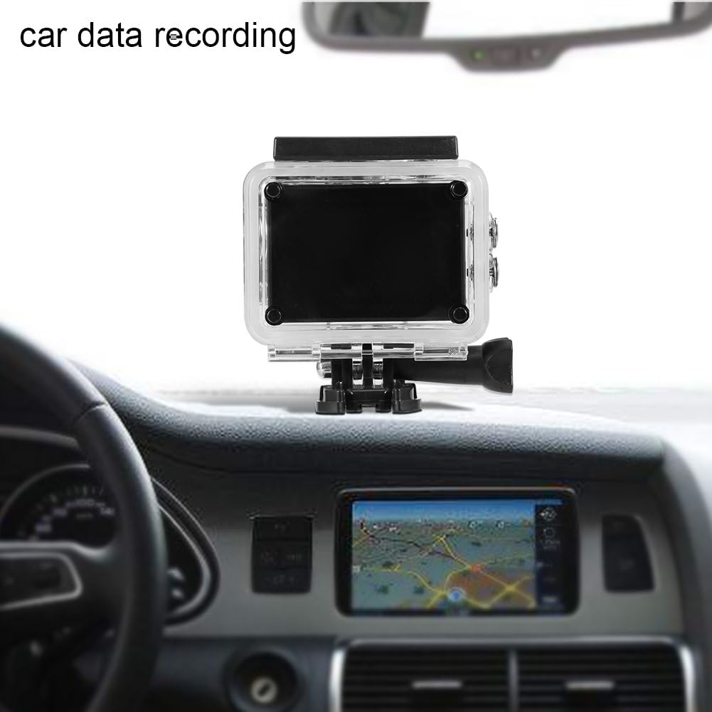 Mini DV Sportkamera, Action Kamera 4K wasserdichte 30 m Outdoor Sportvideo DV Kamera 1080P Full HD L