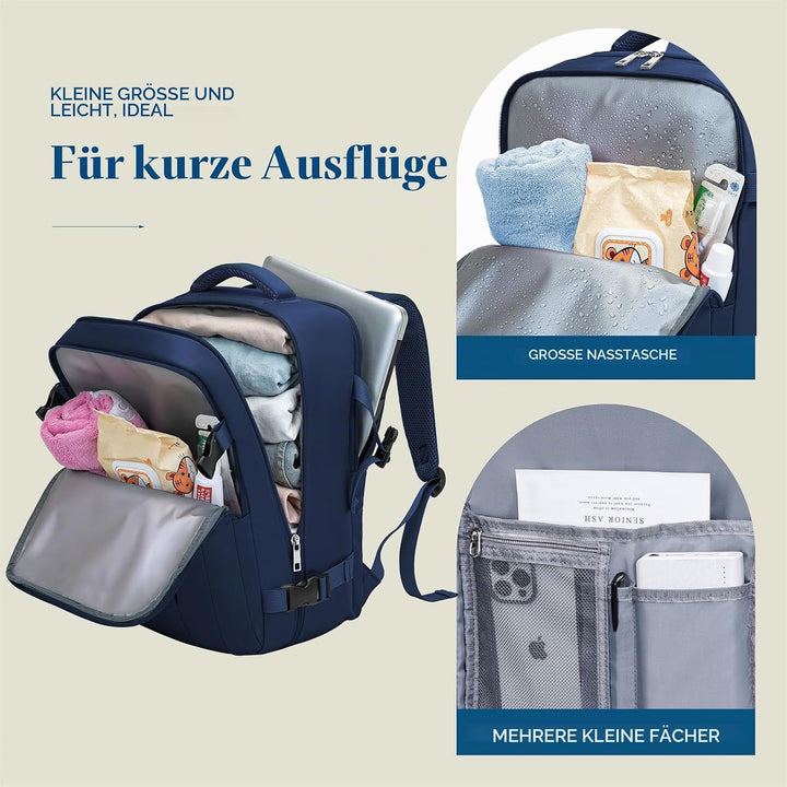 Lossga Für Ryanair Handgepäck 40x20x25 Handgepäck Rucksack Reiserucksack Flugzeug Rucksack 40x20x25