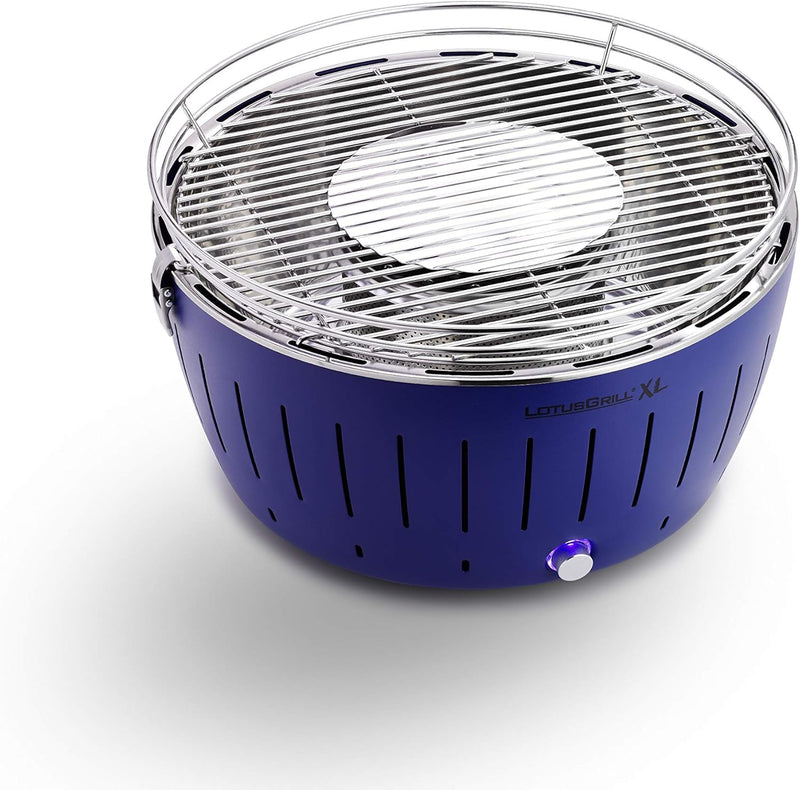 LotusGrill XL Starter-Set 1x XL Grill, 1x Buchenholzkohle 2,5 kg, 1x Brennpaste 200ml, 1x Marinierpi