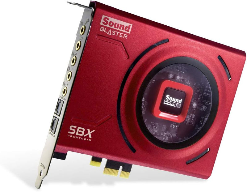 Creative Sound Blaster Z SE Interne PCI-e-Soundkarte und DAC, Kopfhörerverstärker, 116 dB SNR, Discr