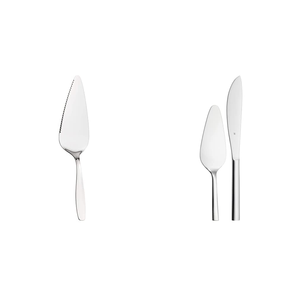 WMF Tortenheber mit Klinge 21 cm, Kuchenheber zum Schneiden &amp; Nuova Obst-/ Kuchenbesteck Set 2-teili