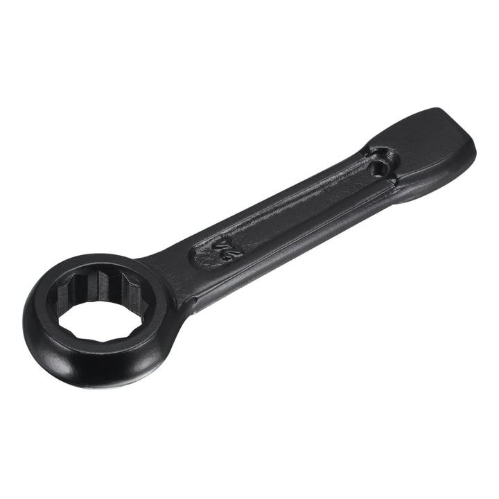 QUARKZMAN 24mm Box End Striking Ring Wrench, Hochfester Stahl Einzelkopfschlüssel Handwerkzeug