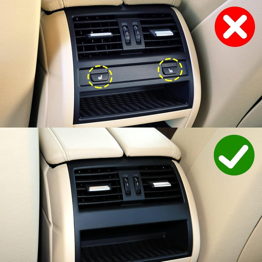 TTCR-II Klimaanlage Kompatibel mit Lüftungsgitter BMW 5er F10 F11 Lüftungsgitter Hinten,Frontluftgit