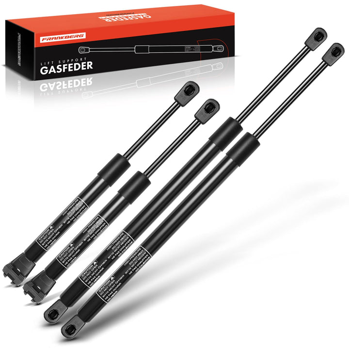 Frankberg 4x Gasfeder Dämpfer Heckklappe Heckscheibe Kompatibel mit Pathfinder III R51 Alle Motoren