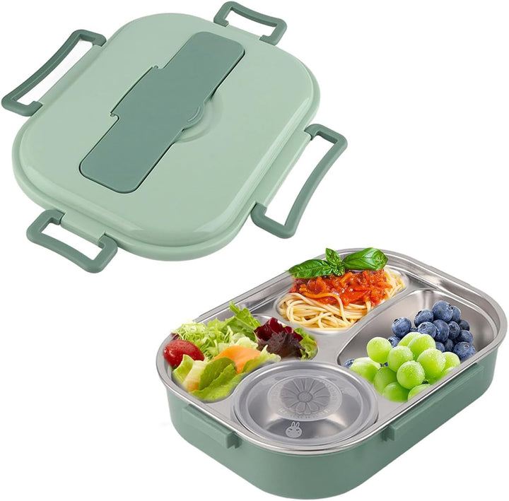 Niiyen Lunchbox-Behälter, Bento-Lunchbox, Edelstahl-Lunchbox, Edelstahl-Lunchbox Tragbare Bento-Box
