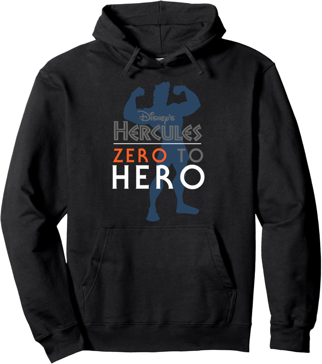 Disney Hercules Zero To Hero Silhouette Pullover Hoodie