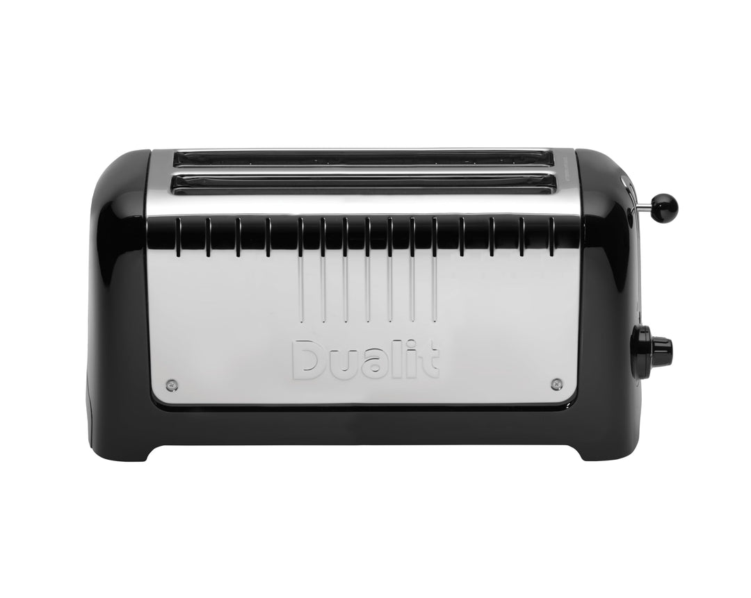 Dualit 46065 Long Lite Toaster, 2000 W, Schwarz, Edelstahl