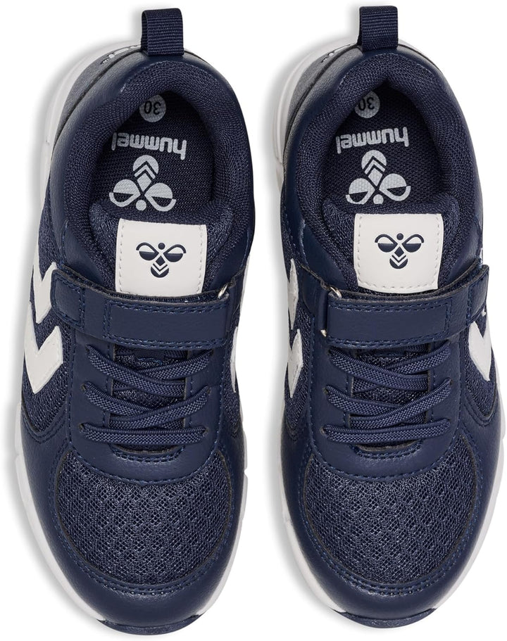 hummel Klettverschluss Sneaker Speed Jr Kinder 28 EU Black Iris, 28 EU Black Iris