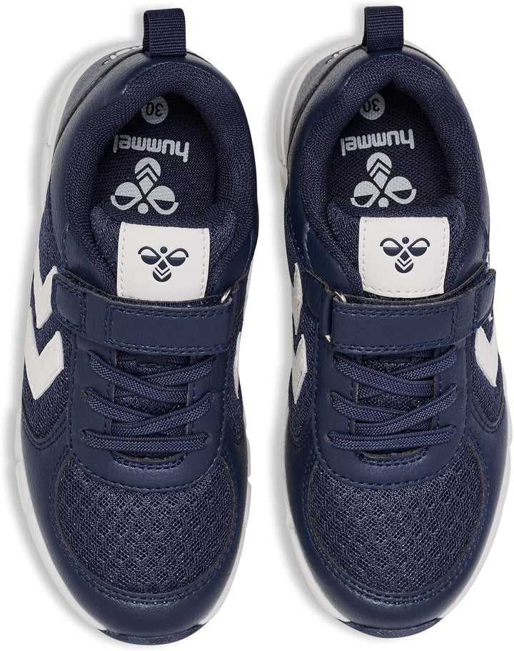 hummel Klettverschluss Sneaker Speed Jr Kinder 28 EU Black Iris, 28 EU Black Iris
