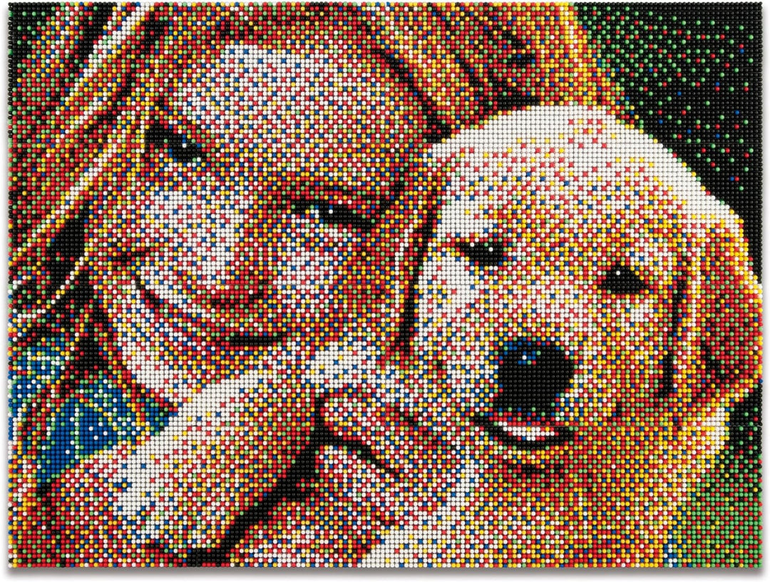 Quercetti 00842 Pixel Photo-16 tab, Steckspiel, Multi